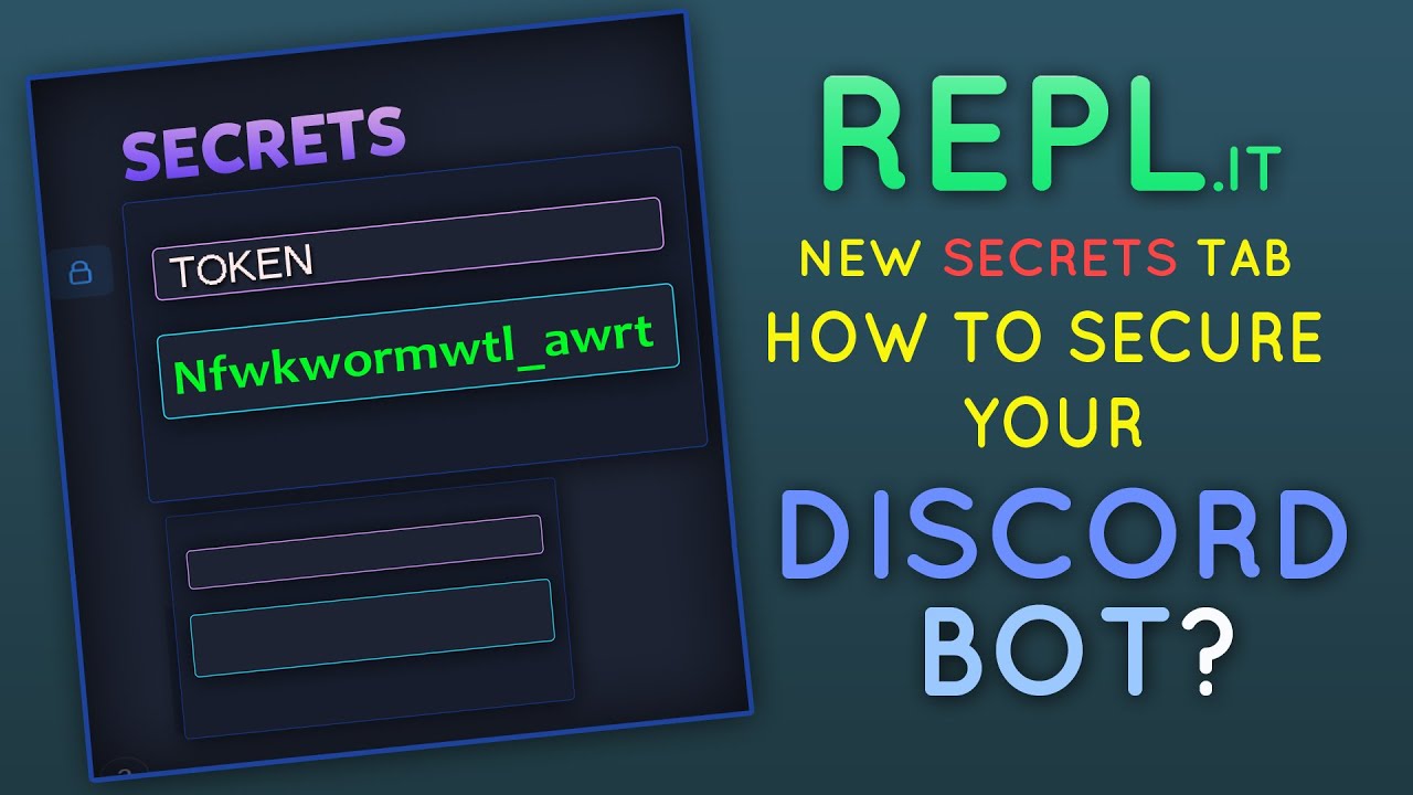 Code Your Own Discord Bot - Secure Your Bot Token