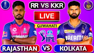 🔴Live: Rajasthan vs Kolkata, Match 70 | KKR vs RR IPL Live Match Today | 1st Innings #livescore