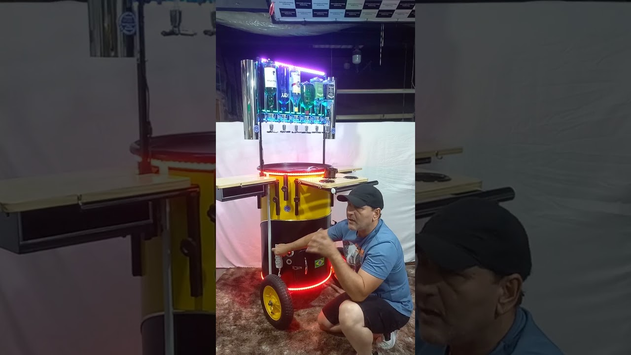 Como ganhar dinheiro trabalhando com bebidas com o carrinho de drinks da Decorativ