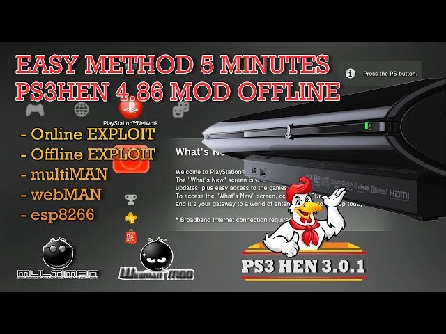 HEN OFFLINE 4.90 and lower tutorial 