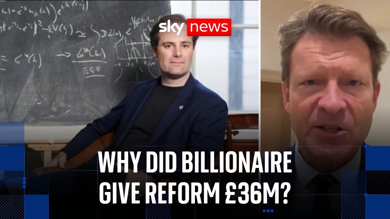 Crypto billionaire Ben Delo makes record-breaking donation to Nigel Farage's party