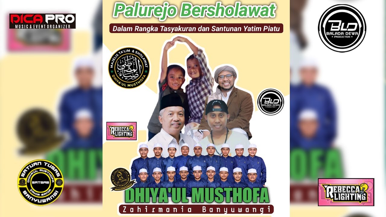 🔴LIVE PALUREJO SUMBERSEWU BERSHOLAWAT BERSAMA DHIYA'UL MUSTHOFA ZAHIR MANIA BWI