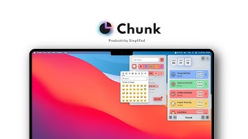 Chunk - Time blocking app for macOS. Productivity simplified.