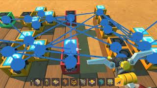Fixing my 3bit Reversible Binary Counter | Scrap Mechanic | Creative S1 E18