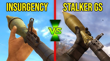 Insurgency vs STALKER Gunslinger - Weapons Comparison