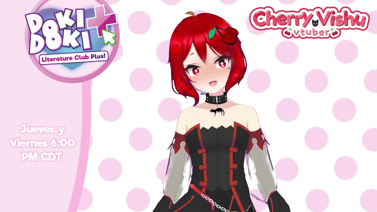 DDLC Plus Cherry Vishu DLC Intro [Cherry Vishu VTuber en Español]
