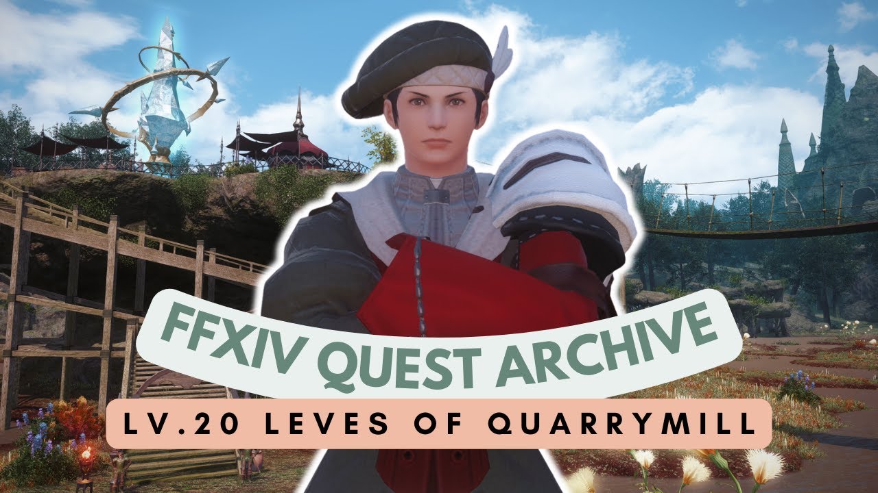 South Shroud: Lv.20 Leves of Quarrymill | No Commentary | FFXIV Quest Archive