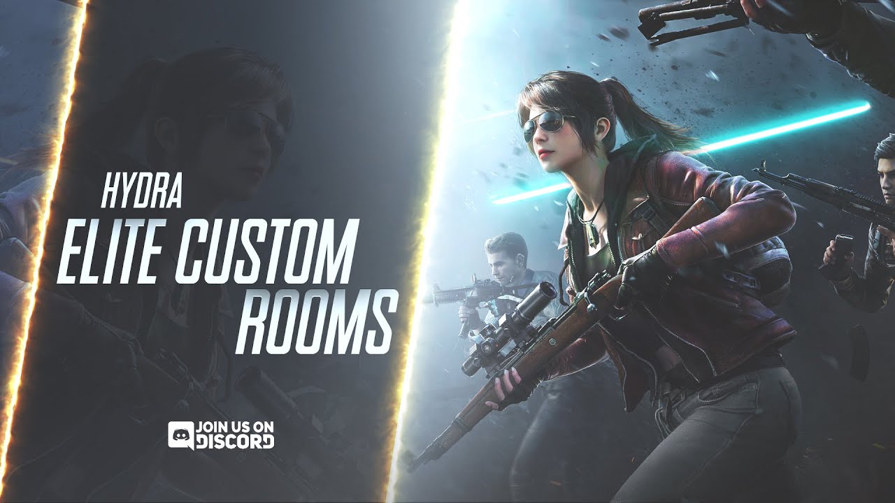 PUBG MOBILE EMULATOR LIVE!!! HYDRA ELITE CUSTOM!!!