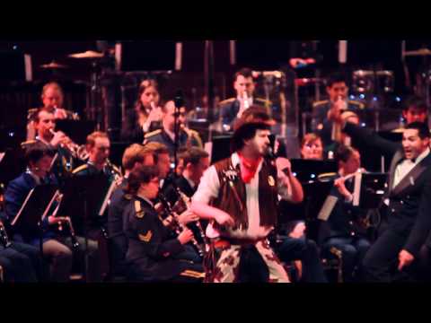 The Devil Went Down to Georgia - Matt Mulholland, the RNZAF Central Band & Fiona Pears - LIVE