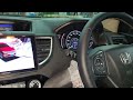 Head Unit Android Nakamichi Legend MKIII + Kamera 360 di Mobil Honda CRV