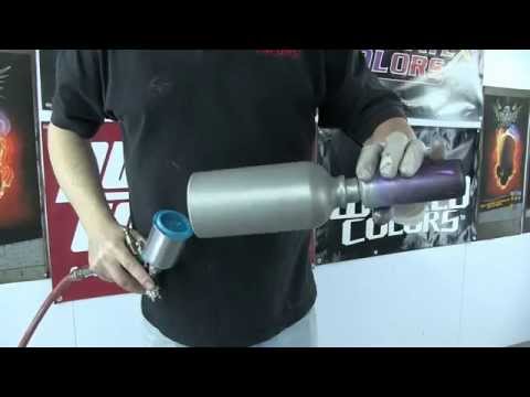 How to spray Auto Air colors over Autoborne sealers part 3