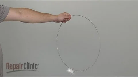 LG Washer Replace Door Boot Seal Retaining Ring #2W20017E