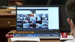 Metro Council to vote on city budget including property tax hike