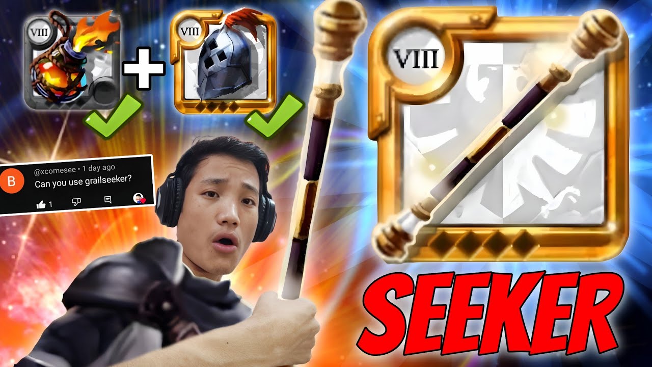 Hellfire Potion + Royal Helmet + Grailseeker Combo = Easy Kills ✅