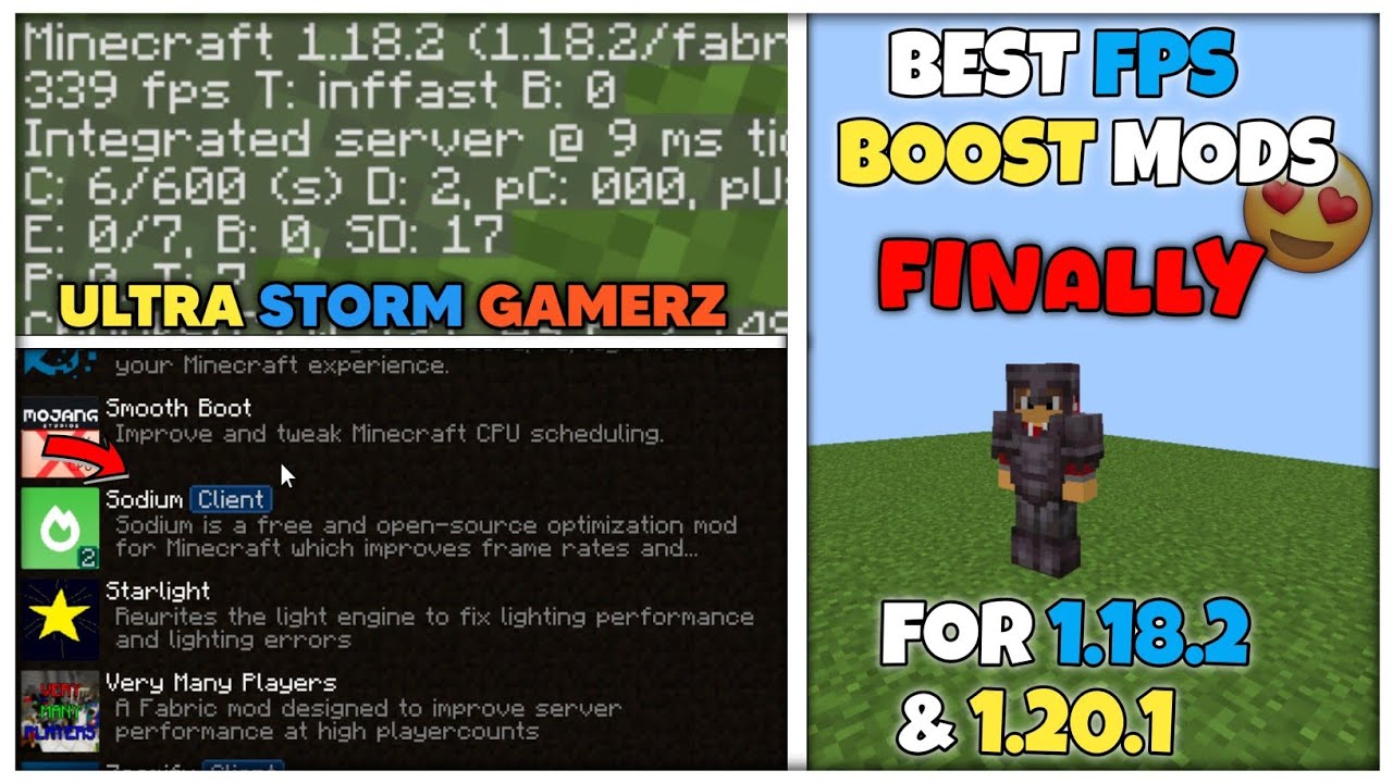 After Using My Mods Your Minecraft Never Lag 🔥| Best Fps Boost Mods For ...