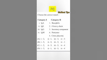 Kset 2023|Kset Pyq|Immunology|Types Of Antibody #antibody #bacteria #kset #pyqs #importantquestions