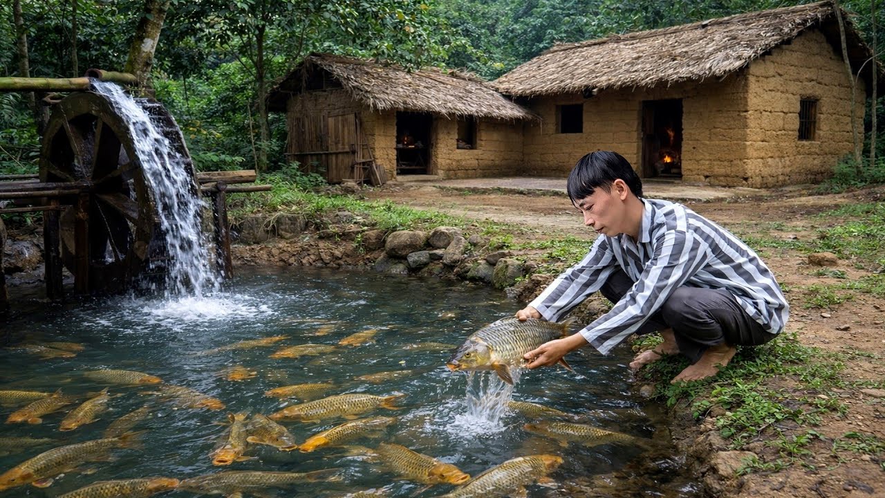After prison, I returned to the forest and transformed the barren land into a livable place.