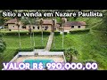 Sítio a venda em Nazaré Paulista, 2 lagos, pomar, casa de caseiro, valor acessível #sitio