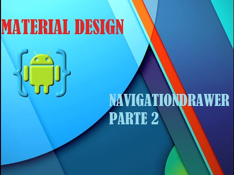 AIDE Programando desde tu Android. Tutorial MaterialDesign NavigationDrawer Parte 2