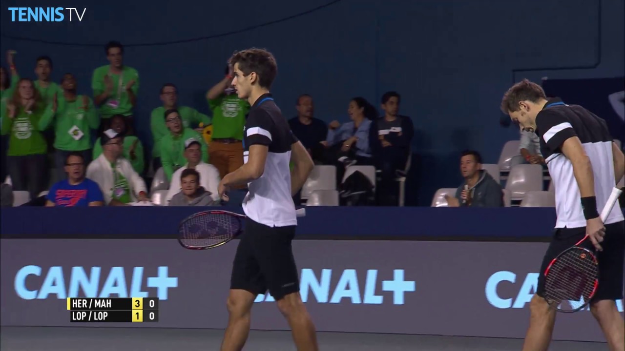 Herbert Mahut Top Lopez Lopez In Paris 2016 QFs