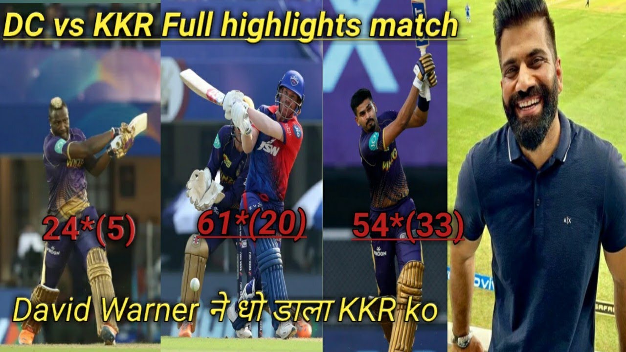 Dc vs Kkr Full Highlights Tata ipl 2022||kkrvsdc||match 19||technical guruji