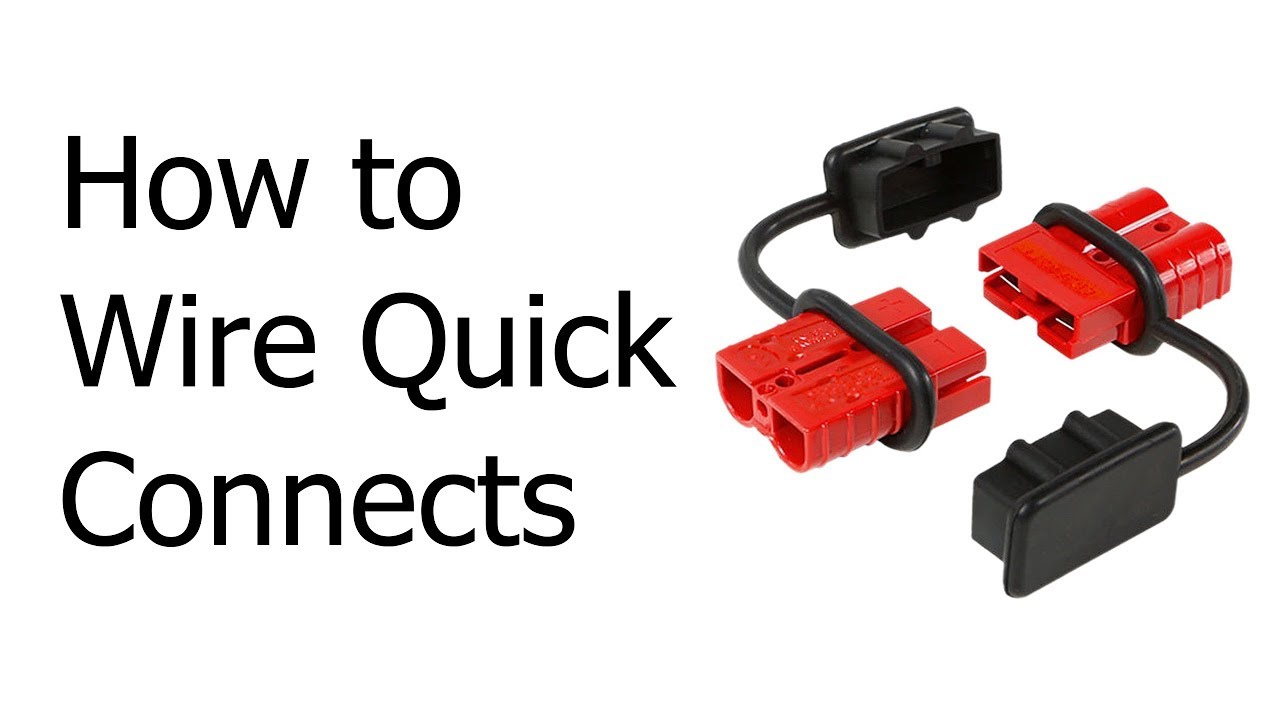 Red 120A Battery Connector Quick Connect Battery Modular Power Connectors Quick Disconnect 