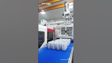Switek Automation - 8 Cavities Lids Top Entry IML Solutions