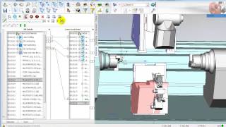 Simultaneous processing of two workpieces on multi-task machine in SprutCAM