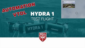 Hydra 1 Drone Flight Test | VTOL, Automation