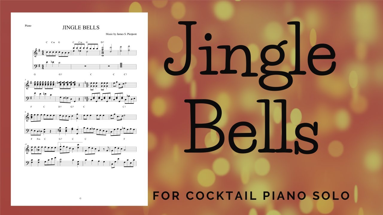 Jingle Bells (Lead sheet with lyrics ) Sheet music for Piano (Solo) Easy