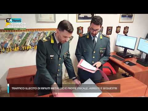 Video Traffico illecito di rifiuti metallici e frode fiscale, sei arresti e sequestri