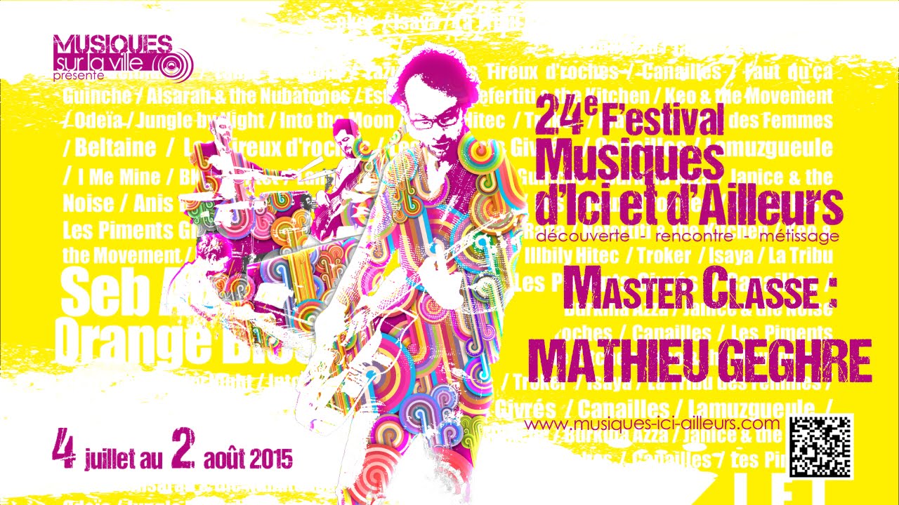 Master Classe Mathieu Geghre - 