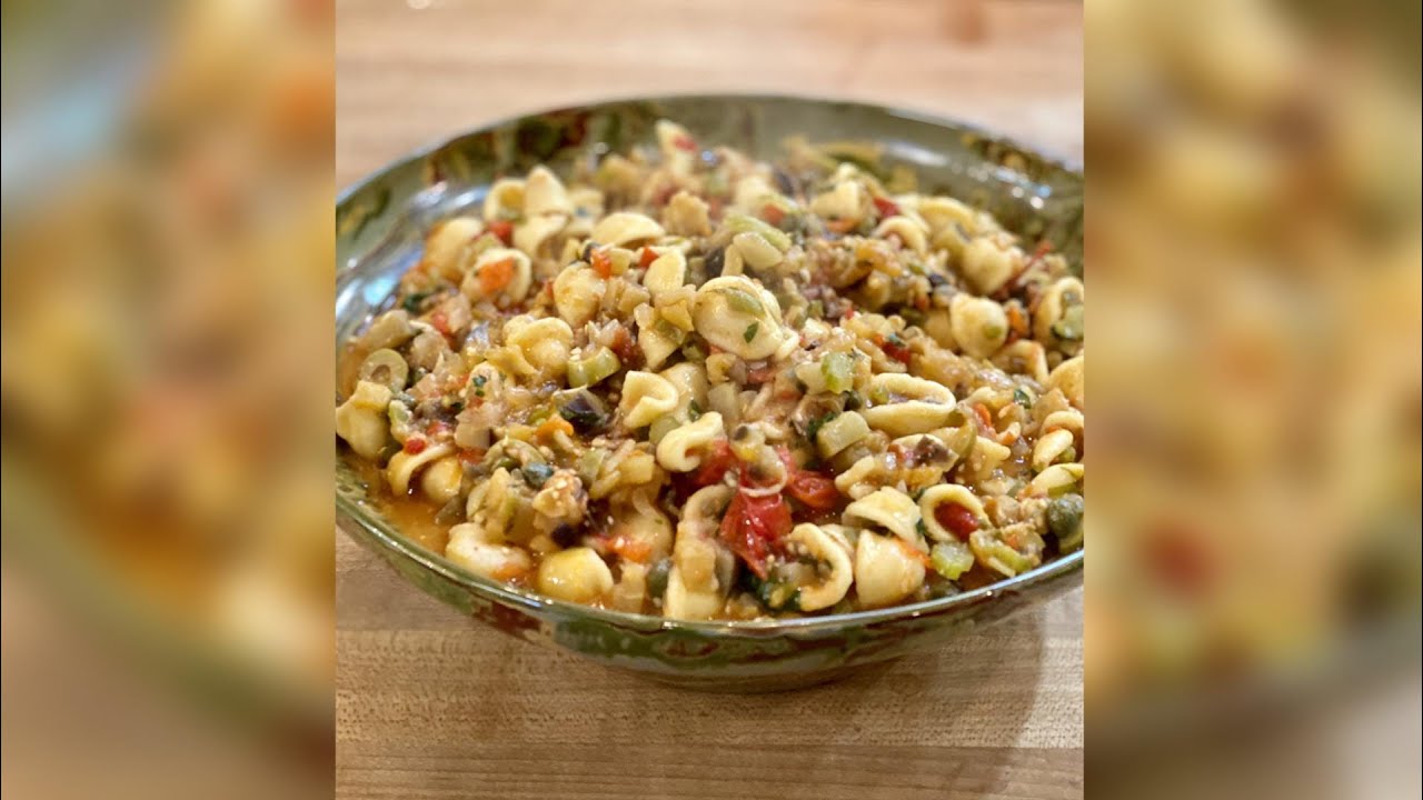 How To Make Pasta With Confetti Caponata Ragu | Rachael Ray | Rachael Ray Show