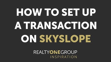 ROGI TRAINING | CREATING TRANSACTION ON SKYSLOPE