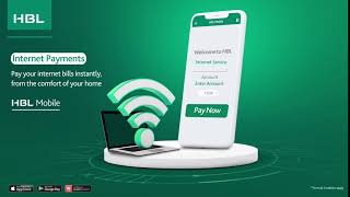 HBL Mobile Features: Internet Payment screenshot 2