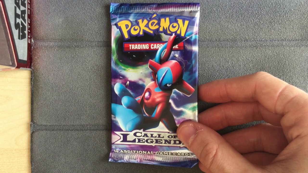 Pokemon Call of Legends Booster Pack Opening