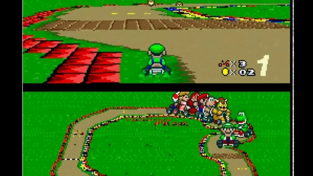 Super Mario Kart 64 -Mushroom Cup (SMK Custom)