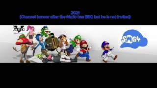 Evolution of SMG4 banner (inspired)