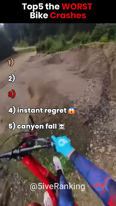 Top5 the WORST Bike Crashes