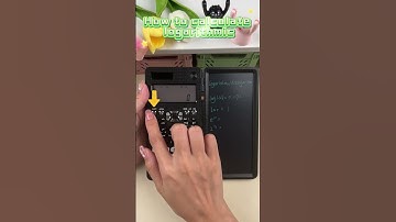 How to calculate logarithmic in newyes NY-82MS scientific calculator  #tutorial #math #newyes