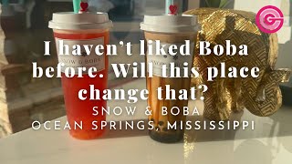 Trying out some Boba Beverages | Snow & Boba | Ocean Springs, Mississippi by GulfCoastGal 98 views 2 months ago 7 minutes, 40 seconds