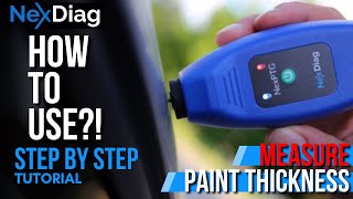 Get Accurate Paint Readings Anywhere with NexPTG Bluetooth Devices.  #cardetailing  #video #shorts screenshot 1