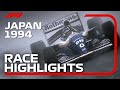 1994 japanese grand prix race highlights  dhl f1 classics