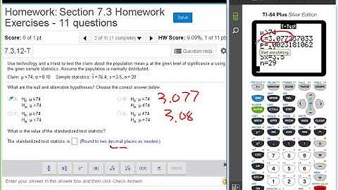 Dr  Swiersz Video Solving Section 7 3 Homework Exercises #1 & #2   20171026 Stats