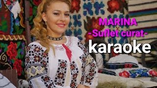 Marina - Suflet Curat ( karaoke )