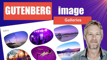 WordPress Gutenberg Block Editor Image Gallery Lightbox and Blob shapes