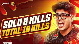 SOLO 8 KIll DOMIANTION JONTHAN is Back BGMI |💀..