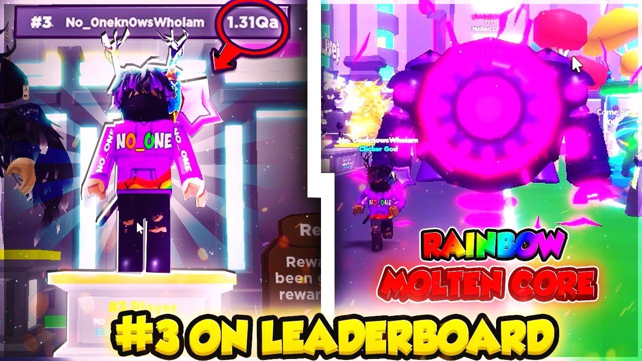 😱 I Got TOP 3 On The CLICKER SIMULATOR Leaderboard *USING ONLY 1 PET* 1.2Q+ Rainbow Best Secret...?