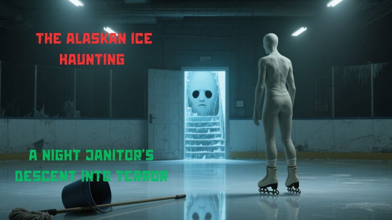 The Alaskan Ice Haunting  : A Night Janitor’s Descent into Terror