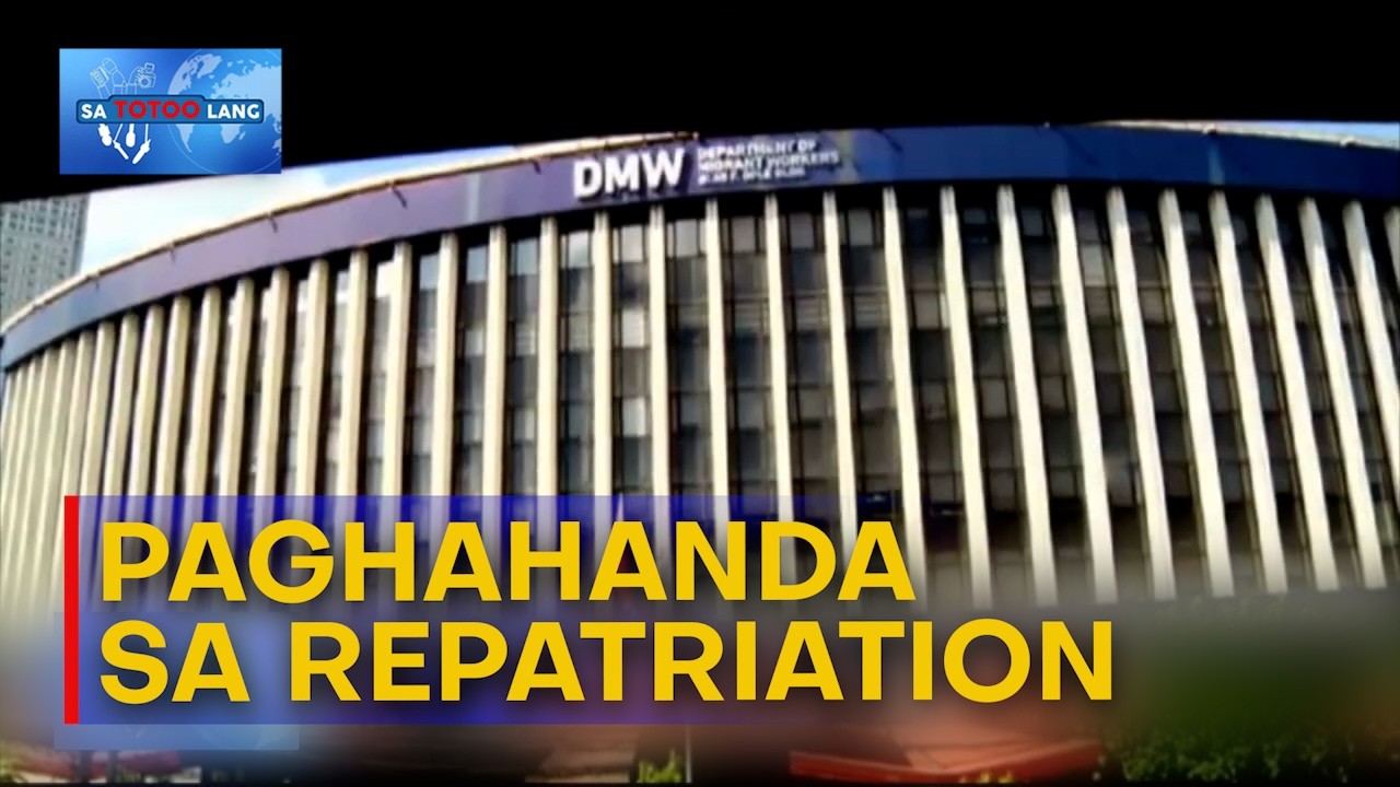 DMW, sinimulan nang ayusin ang repatriation ng mga Pinoy sa Middle East | Sa Totoo Lang